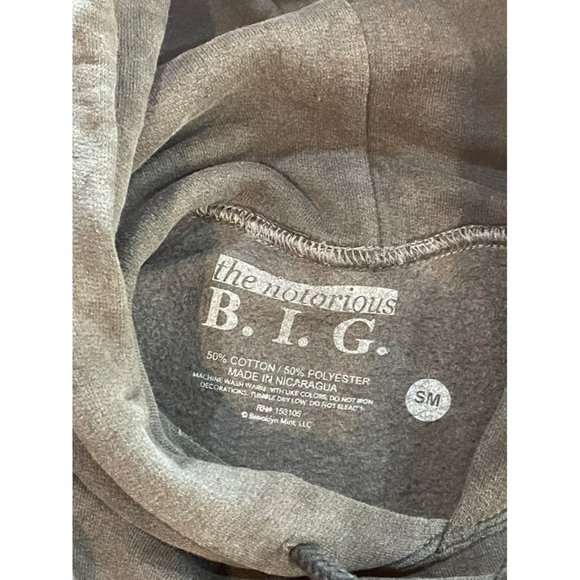 THE NOTORIOUS B. I. G. LIFE HOODIE SIZE S - Picture 7 of 9